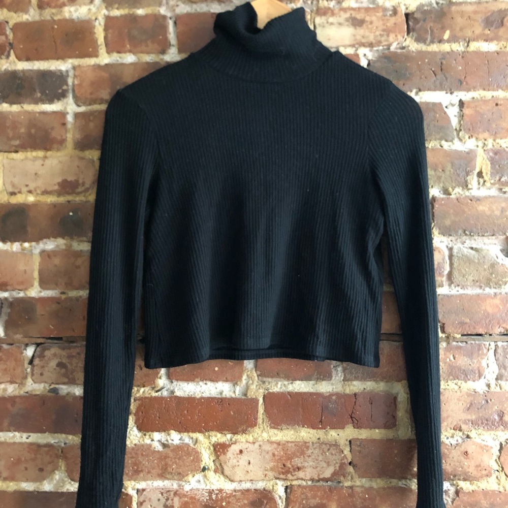 Reformation cropped turtleneck s